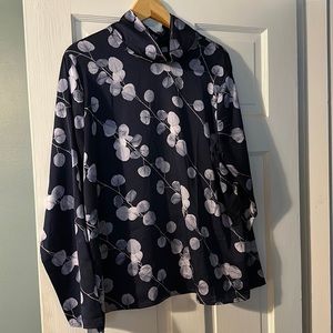 Banana Republic Mock Neck Blouse